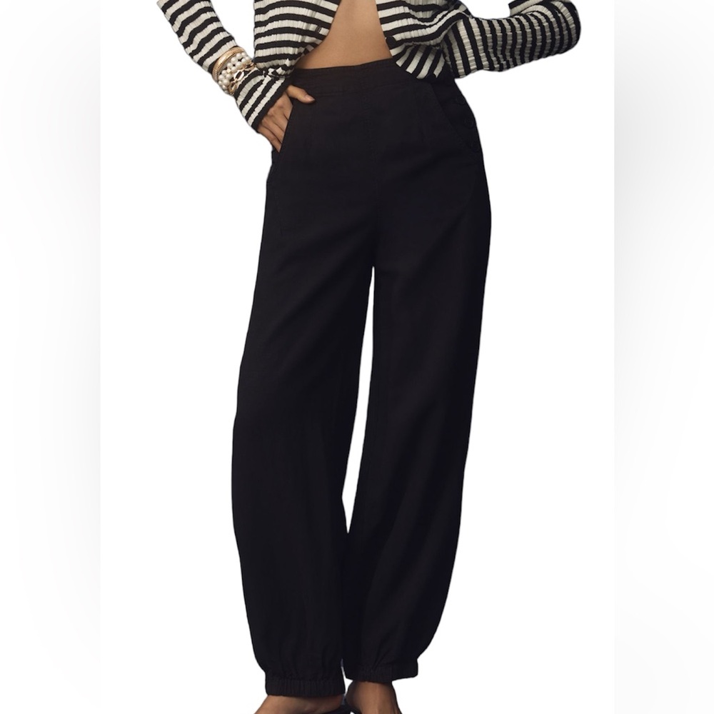 NWT Anthropologie Pilcro Boot Tuck Parachute Pants Size 25 - Picture 3 of 12